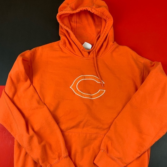 🧡🏈***RARE***CHICAGO BEARS HOODIE 🏈🧡 - Picture 3 of 11